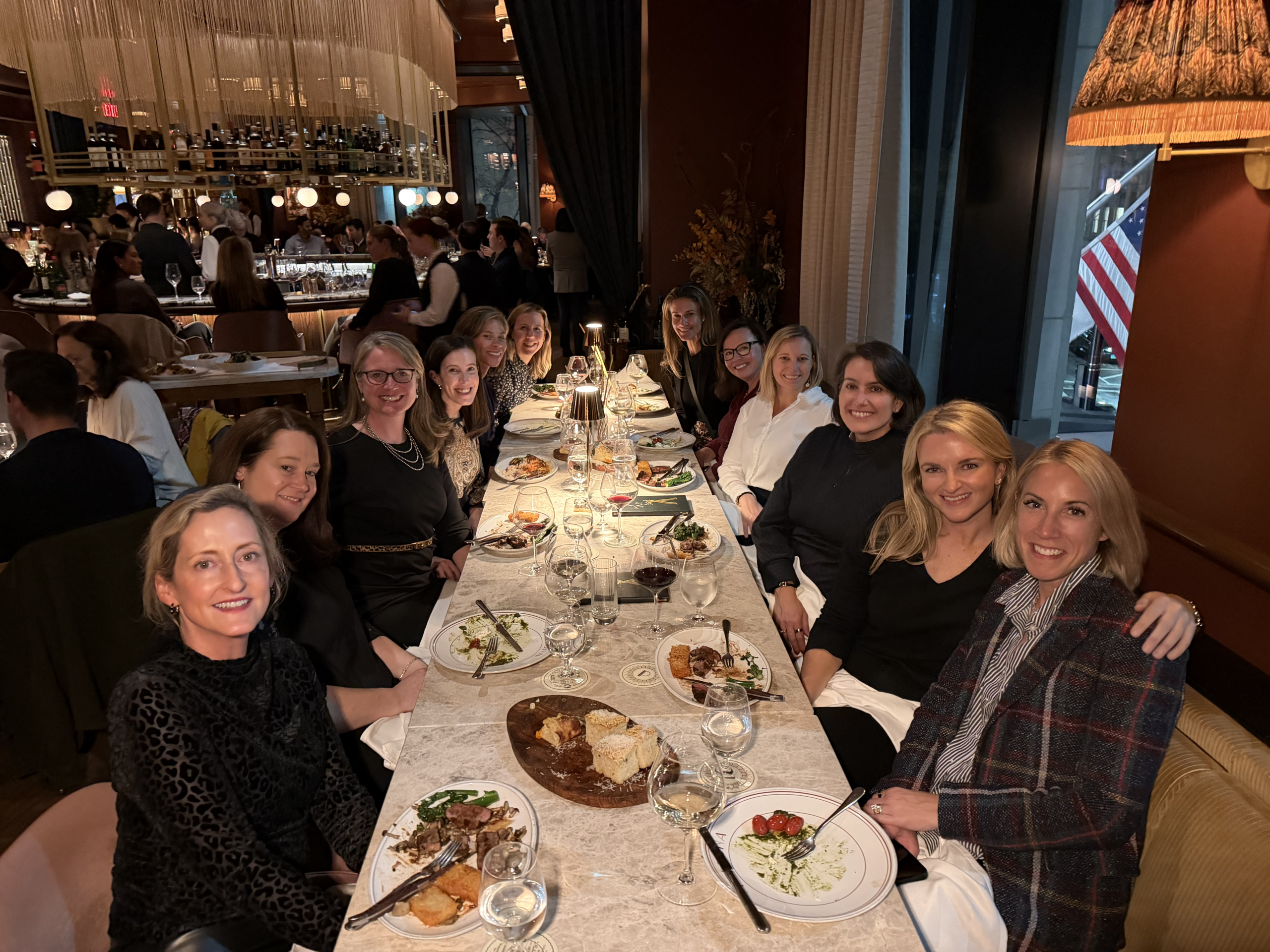 SCS Team Photo at Dinner