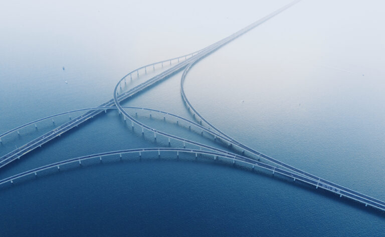 Winding Bridges Over Water